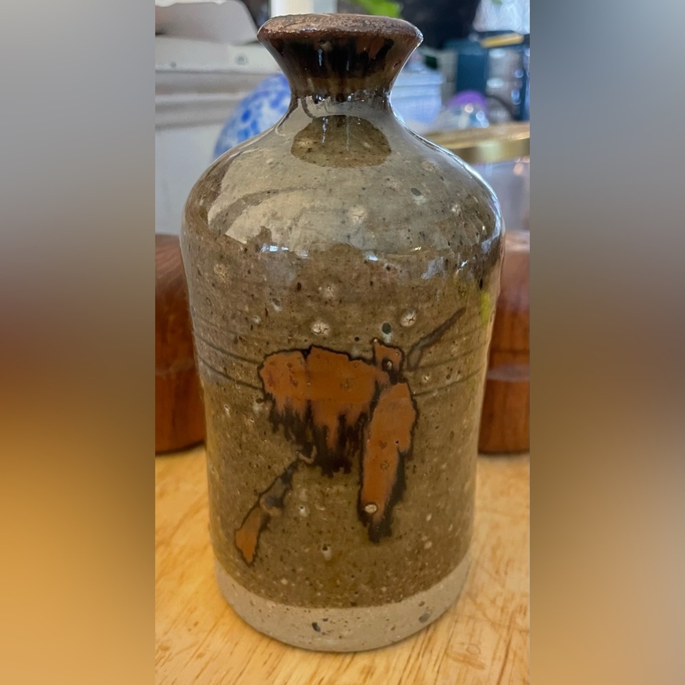 Tye River Pottery Bottle